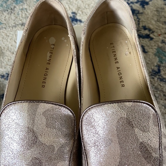 Anthropologie, designer; Etienne Aigner camo flats - Picture 8 of 11